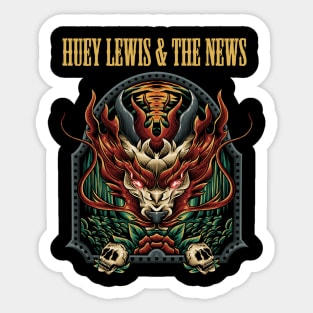 HUEY LEWIS THE NEWS BAND Sticker